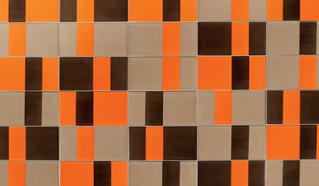 COMPOSIZIONE MANGANESE - Handmade ceramic wall tiles by Giovanni De Maio - view 3